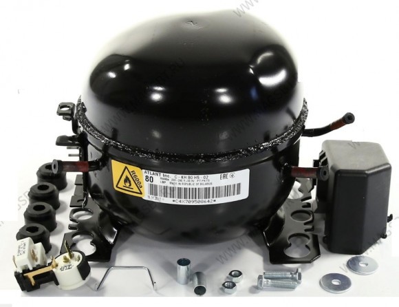 Компрессор Атлант С-КН 80 Н5-02 (93W, R600a) Компрессор Атлант С-КН 80 Н5-02 (93W, R600a)